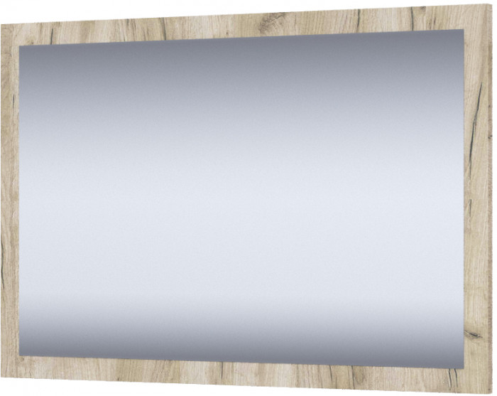 Зеркало "Теана" - Крафт серый