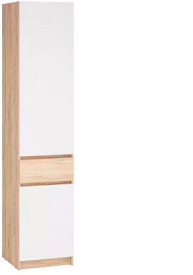 мс для прихожей Стоуби ШК-500 дуб крафт золотой/глянец белый