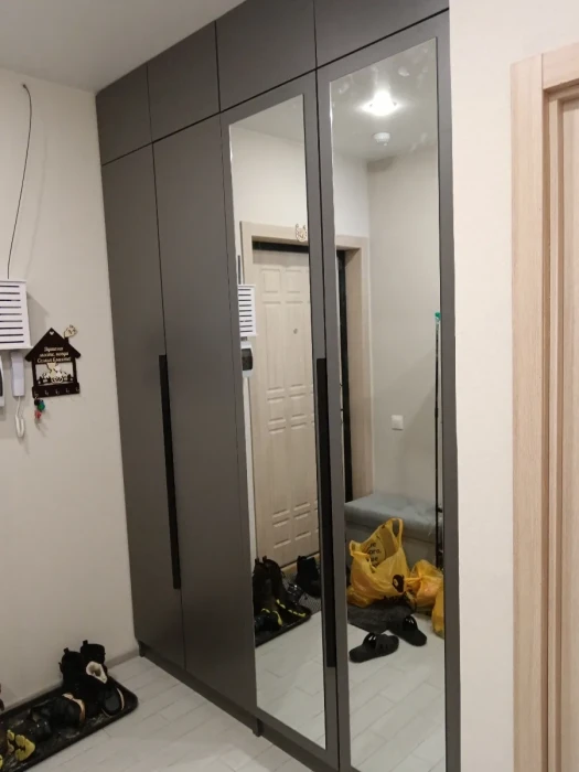 Шкаф Мадрид, композиция 4, Графит серый