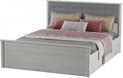 Ричард Кровать РКР-2 (1,6) с настилом ДСП, Ясень анкор светлый