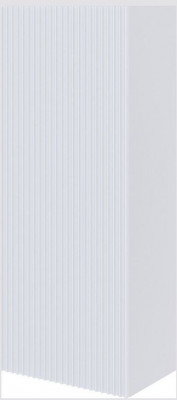 Сириния Шкаф навесной белый/белый снег