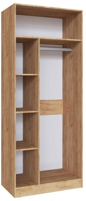 Руэлла Шкаф универсальный дуб крафт золотой/белый