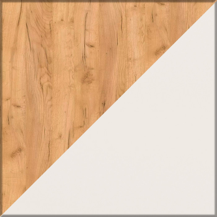 Прихожая Домино 6, дуб крафт золотой/кашемир серый