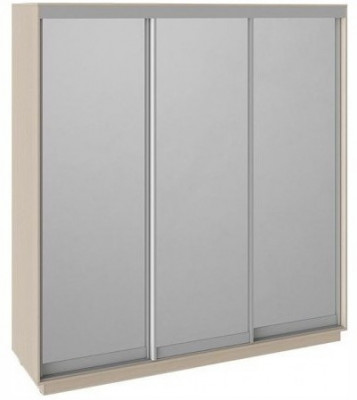 Румер СШК 1.210.70-13.13.13 Шкаф-купе 3-х дверный (2100x600x2200) (Дуб сонома, Зеркало/зеркало/зеркало)