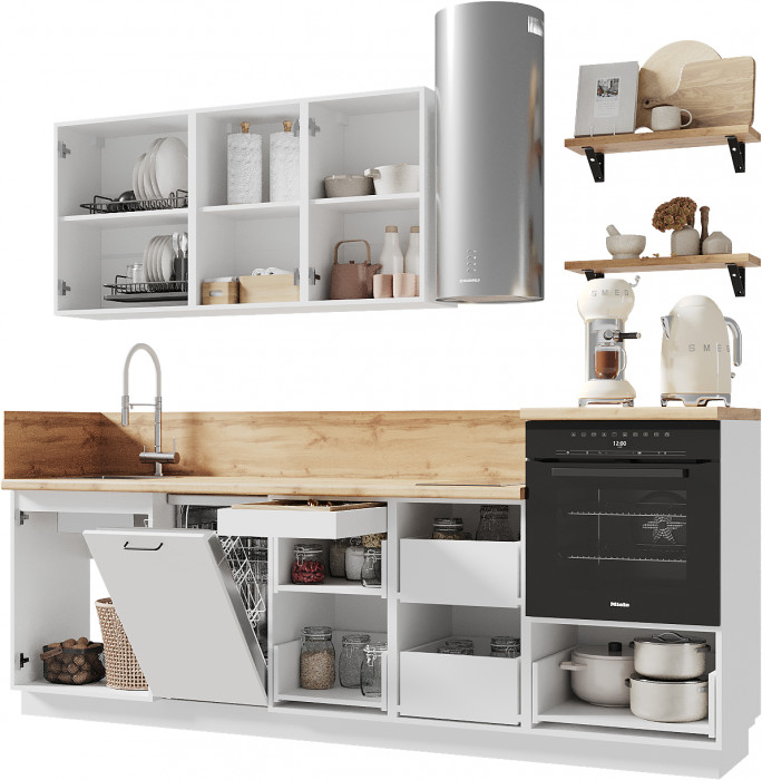 КГ 2550 ПВХ, Белый софт матовый Арника РМ в.2