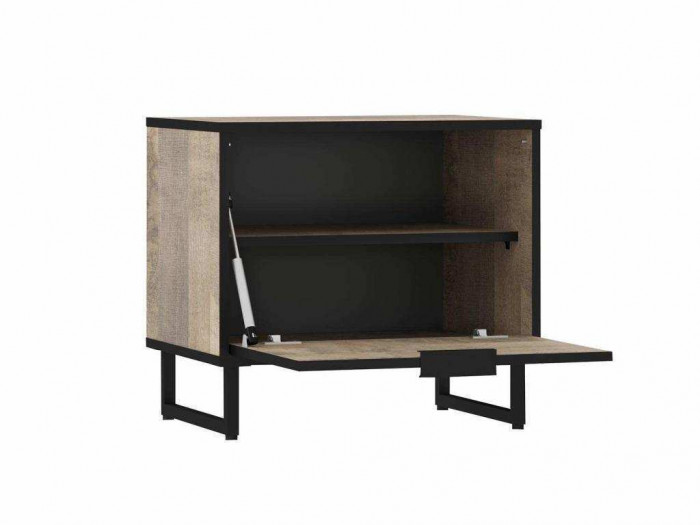 НМ 013.27 Тумба для обуви Фолк Дуб Гранж песочный