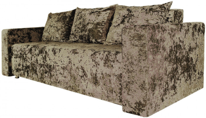 Диван-кровать Лаунж, еврокнижка,145х192, коричневый