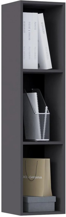 Оливия Шкаф навесной (Белый, Белый глянец)