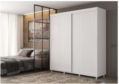 Шкаф-купе Комфорт 12 Прайм ЛДСП 2000 (Крафт белый)