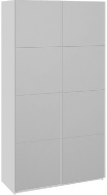 Траст СШК 2.120.60-13.13 Шкаф-купе 2-х дверный (1200x580x2300) (Белый снег,Зеркало/Зеркало)