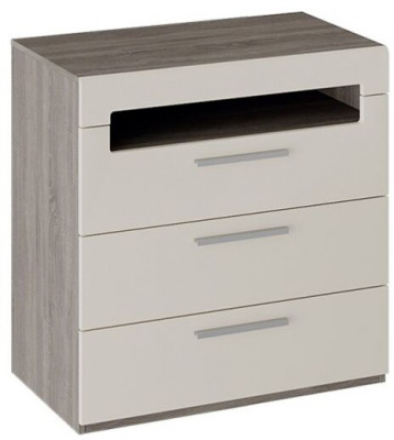 Фьюжн ТД-260.04.01 Комод (Бежевый, Дуб Сонома трюфель)