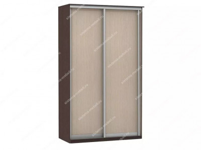 Шкаф купе Модерн 1190х450 2-х дверный глухой венге/ясень