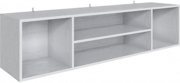 Полка навесная Мадрид ПН-3 (1,5) белый/ателье светлое