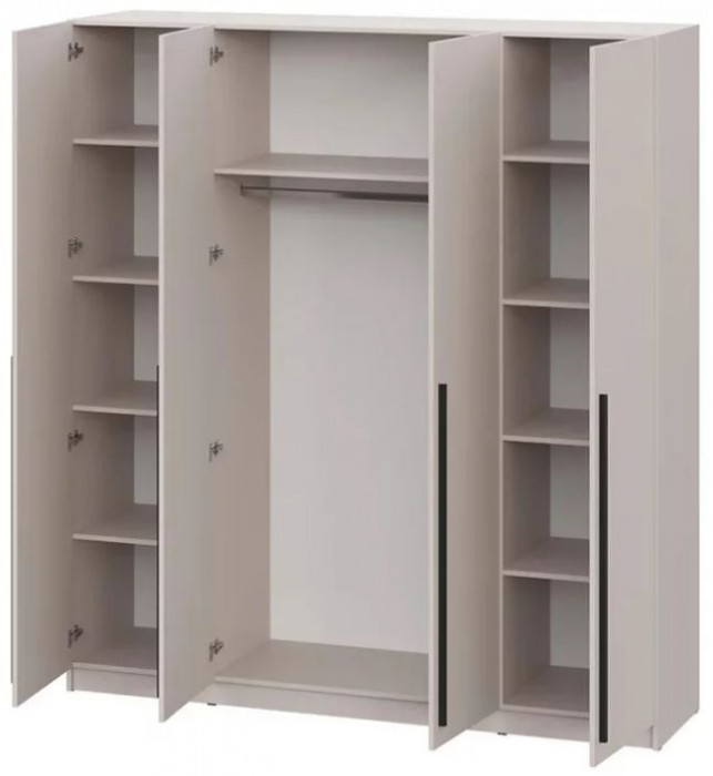 шкаф распашной Берген ШК-2000 кашемир/кашемир