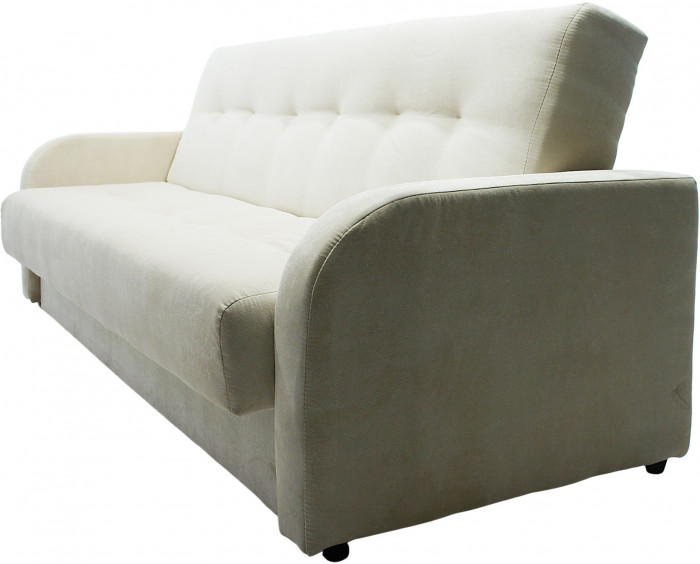 Диван-книжка ЛОНДОН бежевый 120 ЛЮКС, НЕЗАВИСИМЫЙ БЛОК