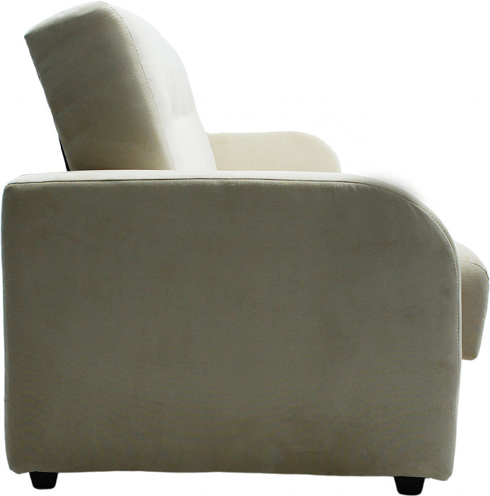 Диван-книжка ЛОНДОН бежевый 120 ЛЮКС, НЕЗАВИСИМЫЙ БЛОК