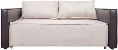 Диван-кровать Барон 140, аккордеон, 140х200, рогожка, бежевый