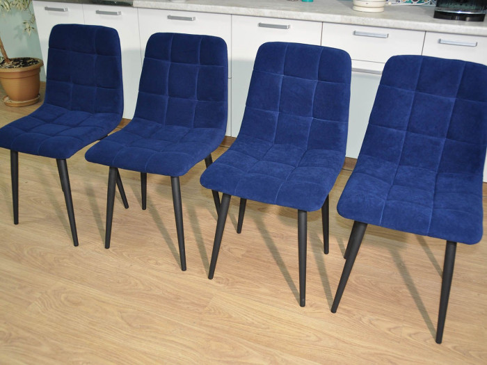 Обеденная группа Колорадо / Стул Х 4 шт. / Сосна Пасадена/черный / бид 36