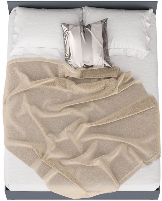 Мори Кровать 1600, цвет графит, ШхГхВ 163,5х203,5х70 см., сп.м. 1600х2000 мм., без матраса, основание есть