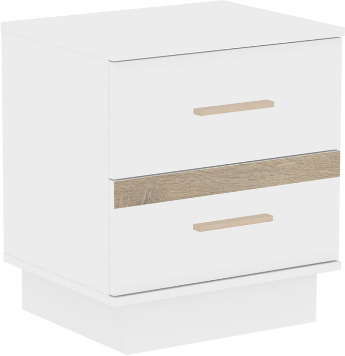 Тумба прикроватная Анона, белый