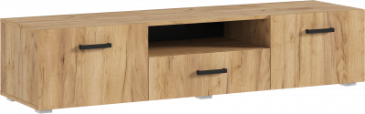 Нэнси NEW Тумба ТВ 1600 ЛДСП, Дуб Крафт/Дуб Крафт