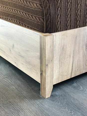 Кровать с ортопедическим основанием (дерево) Nature 306 Люкс 180х200, крафт