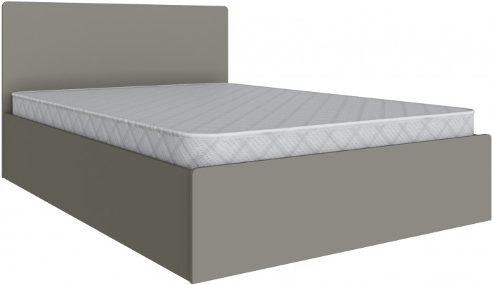 Кровать 140х200 Мадрид с настилом ДСП (МД-1), Мокко