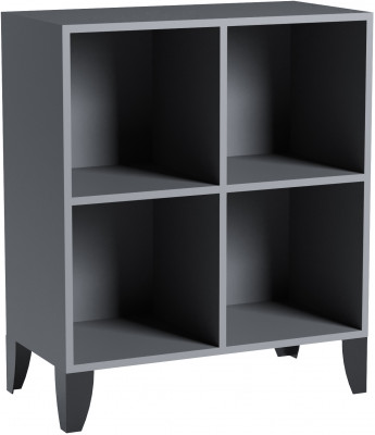 Гира Стеллаж открытый ГС-1 графит серый