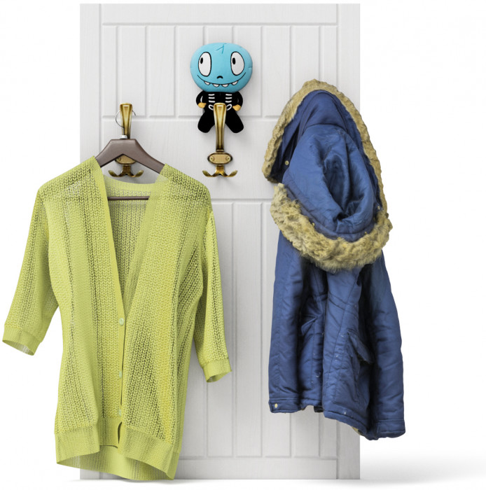 Прихожая П-6 Вешалка, МДФ белое дерево фрезеровка прованс