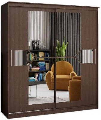 Шкаф-купе Элегант 1700 (Венге)