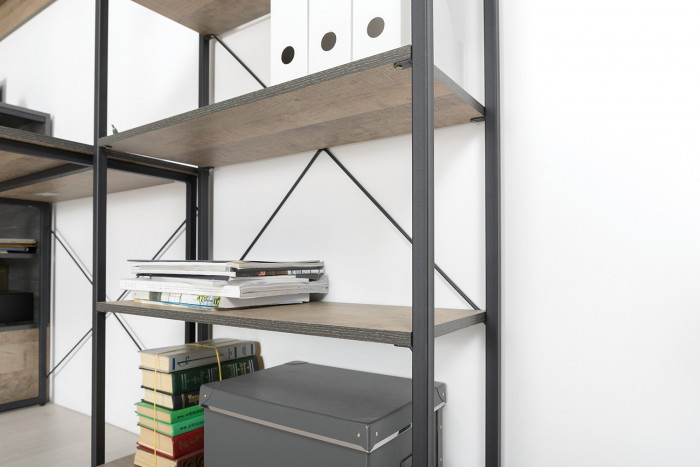 Трувор Гостиная 097, дуб гранж песочный/интра