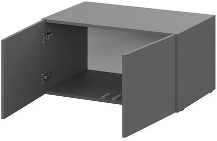 антресоль Берген А-800 серый графит/серый графит