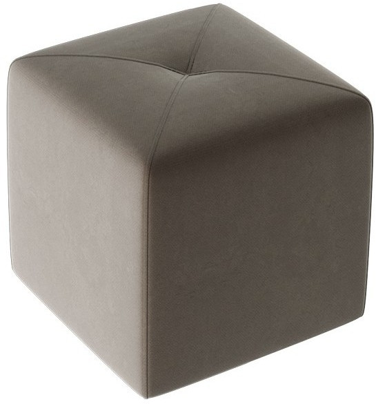 Пуф Тип 6 (Велюр Бежевый)