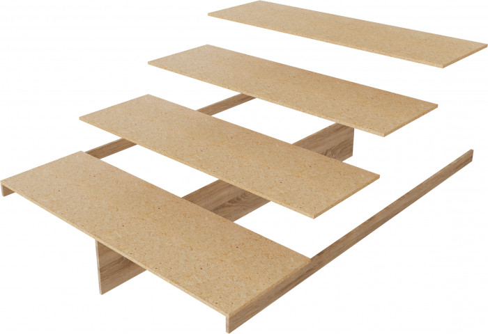 Модульная спальня Ричард, набор 1, Орех донской