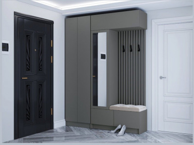 Прихожая Руэлла, композиция 2, графит серый