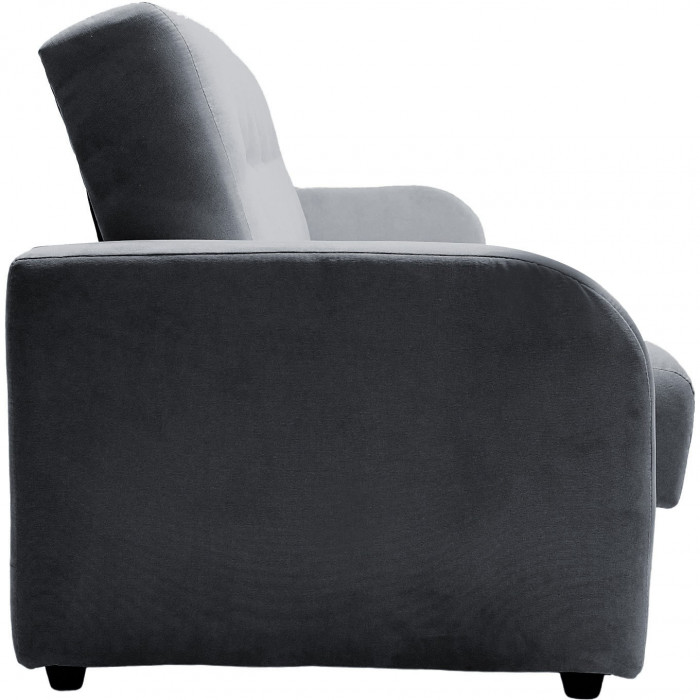 СПБ Диван-книжка ЛОНДОН серый 120 ЛЮКС  ППУ