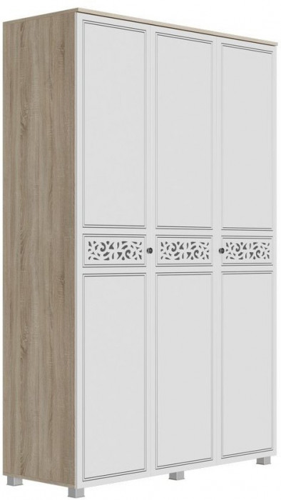 Стиль МАДЛЕН Шкаф 3-х створчатый