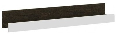 Фьюжн ТД-260.03.21 Полка настенная (Белый глянец, Венге Линум)