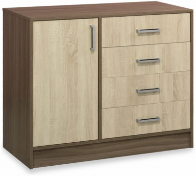 Комод К800-1Д (Ясень шимо)