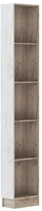 Прихожая Руэлла, композиция 1, дуб крафт серый/дуб крафт белый