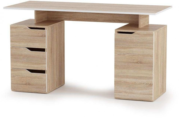 ПКС-3 стол письменный дуб сонома