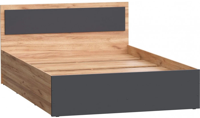 Мартина Кровать 140 (Венге / Белый)