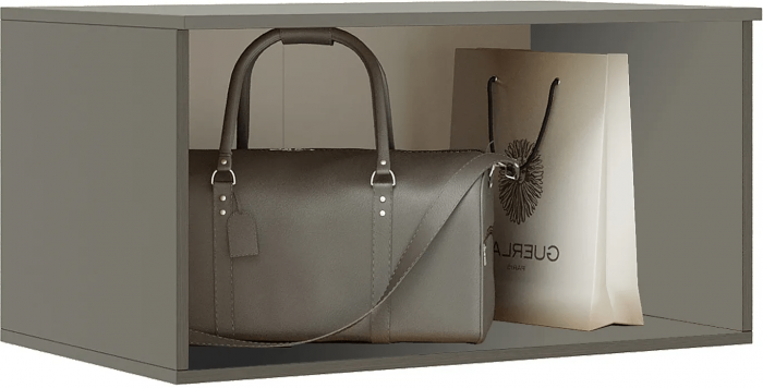 Норд Антресоль к шкафу (800) (Дуб Крафт белый)