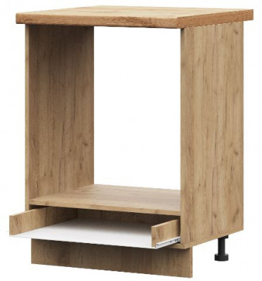 ШНД 600-М корпус шкаф нижн.духовой (600х820х460) б/ст ПВ дуб крафт золото