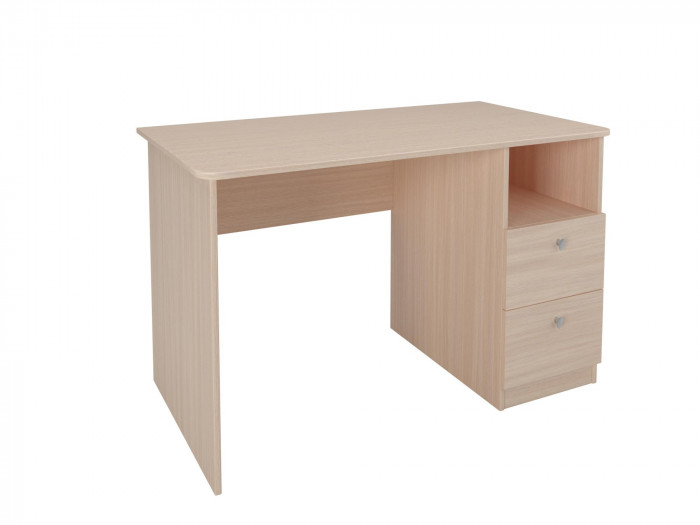 Стол письменный Дуб молочный/Дуб молочный
