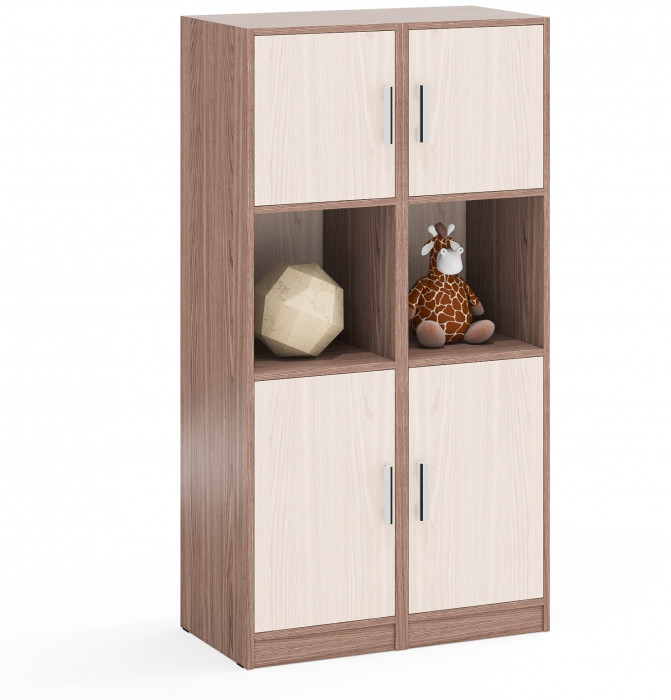 Два Пенала С-МД-СК9П к компьютерному столу С-МД-СК9, ясень шимо светлый/ясень шимо тёмный