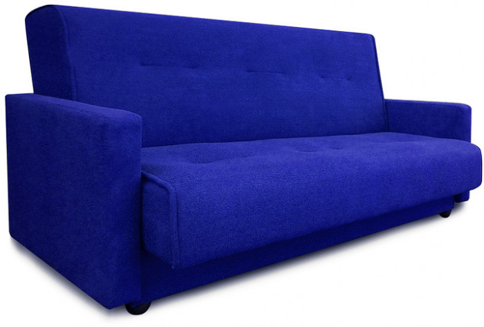 Диван Милан 120 синий ППУ