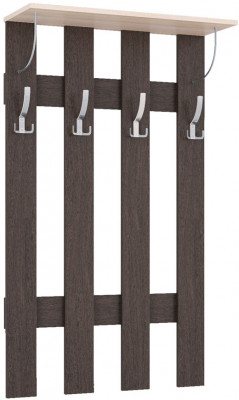 Ямайка Вешалка ЯПВ-1 (700*1200*260) венге/дуб молочный