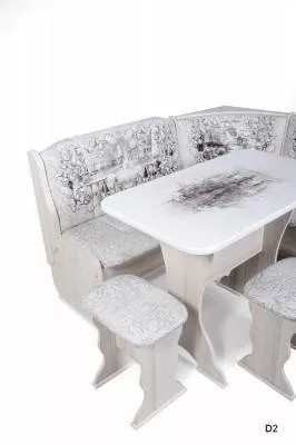 Кухонный набор Орхидея Автор с фотопечатью D2 бодега светлый