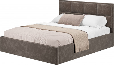 Кровать 160х200 с реечным настилом Линда КР-16, Маренго